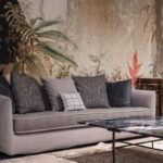 how to style cushions on a sofa