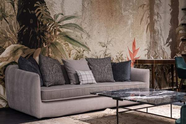 how to style cushions on a sofa